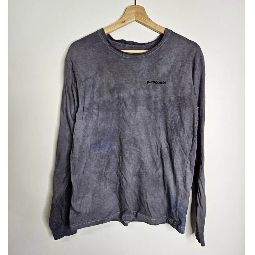 Patagonia Tie Dye Tee T-Shirt Long Sleeve Mens XSmall
